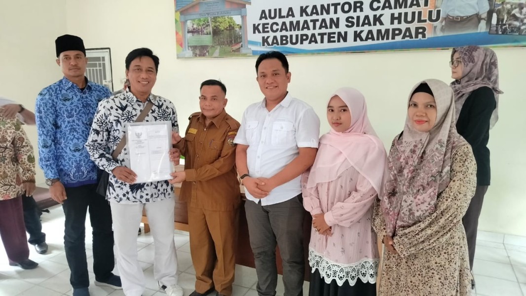 Kopdes Merah Putih Pangkalan Baru Kecamatan Siak Hulu Resmi Berbadan Hukum