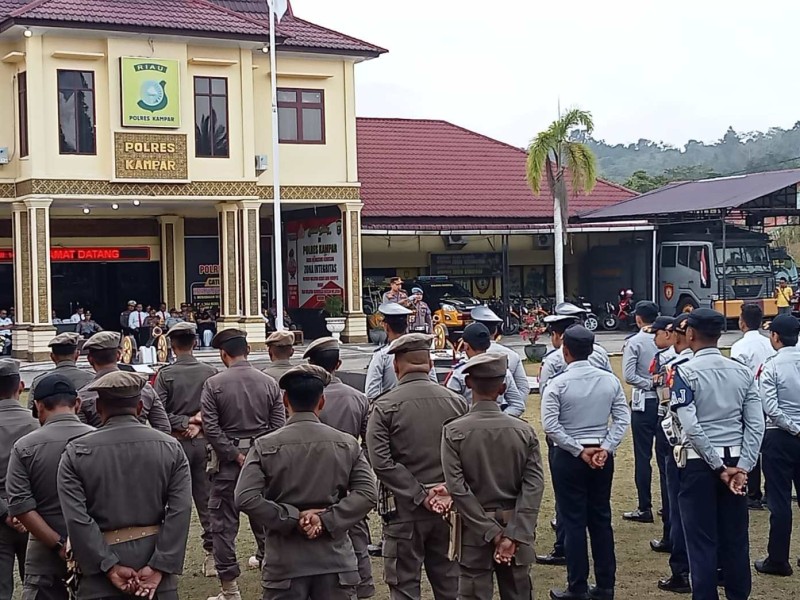 Aksi Demo Masyarakat Desa Baru Ditunda, Polres Kampar Siapkan Mediasi