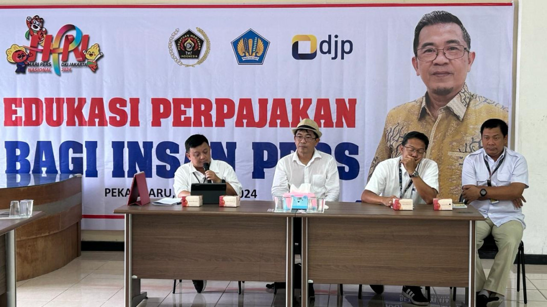 Hadirkan Mentor dari Kanwil DJP, PWI Riau Edukasi Insan Pers Soal Perpajakan