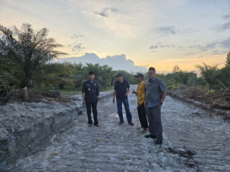 Pisah Sambut Camat, Ramli Langsung Tancap Gas Buka Jalan Lingkar Kampar Utara